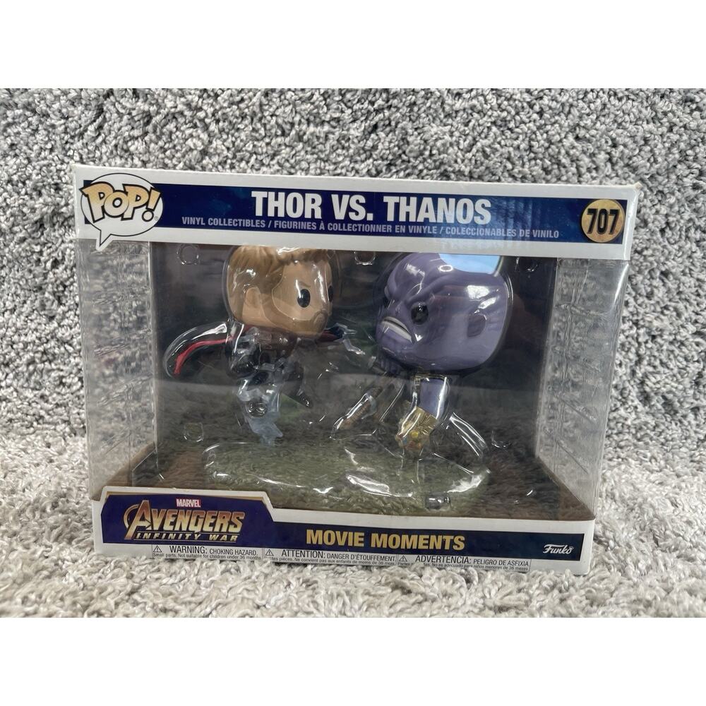 Funko Pop Marvel Avengers Infinity War Thor vs Thanos #707 New In Box